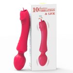 Magic Wand Vibrator With Tongue - Image 6