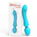 Magic Wand Vibrator With Tongue - Image 7