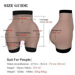 Bottom Cutout Plump Crotch Lift Buttocks Pants - Image 5