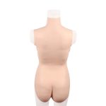 Breast Shape Triangle Fake Vaginal Jumpsuit-M-Cotton - Image 2