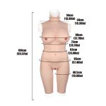 Silicone Breast Vagina Bodysuit -Cotton - Image 3