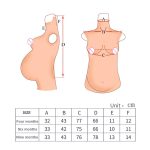 Fake Pregnant Belly With Breast - Cotton - Image 5