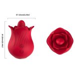 Rose Tongue Clit & Nipple BVibrator - Image 9