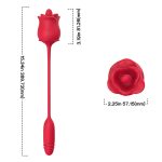 Rose Sex toy with Licking Function & Thrusting - Image 9