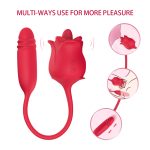 Rose Sex toy with Licking Function & Thrusting - Image 4