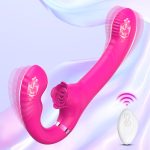 Rose Clit Stimulator Dual Motor Shock Panty Vibrator - Image 7