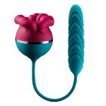 Big Mouth 3in1 Rose Shaped Thrusting Vibrator - Image 7