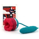 Big Mouth 3in1 Rose Shaped Thrusting Vibrator - Image 9