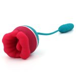 Big Mouth 3in1 Rose Shaped Thrusting Vibrator - Image 5