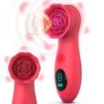 LCD Display 9 Tapping Modes Rose Clit Vibrator - Image 6