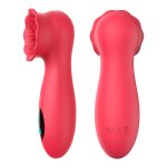 LCD Display 9 Tapping Modes Rose Clit Vibrator - Image 7