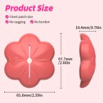 Flower Remote Control Breast Vibrator - Image 3