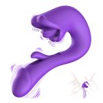 3-in-1 Tongue Slap Dildo Vibrator - Image 6