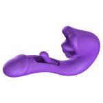 3-in-1 Tongue Slap Dildo Vibrator - Image 8