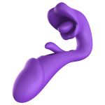 3-in-1 Tongue Slap Dildo Vibrator - Image 9