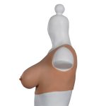 Round Collar Crossdresser Breast Forms - Silicone - Image 9