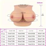 Round Collar Crossdresser Breast Forms - Cotton - Image 10