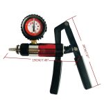 Penis Pump with Scissor Handle and Pressure Gauge - 9 in Cup - Image 4