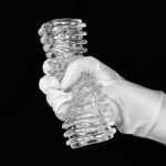 Clear Textured Pleasure Enhancing Male Stroker - Image 7