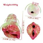 Dual Pleasure Silicone Pocket Pussy - B - Image 11