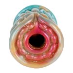 Pocket Silicone Glans Trainer - Wavy - Image 7