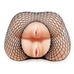 Vagina & Anal Lifelike Vibrating Fishnet Ass - Image 3