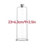 Cylinder For Vacuum Masturbation Pumps - 6 Size - Image 2