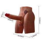 Jason - Thrusting Dildo Half Body Sex Doll Man - Image 2