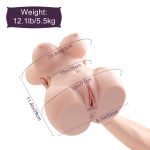 Bob Realistic Torso Sex Doll with Big Boobs and Hips - Image 2