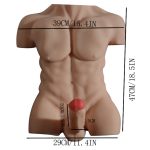 Half Body Man Torso With 7?? Dildo - Image 4
