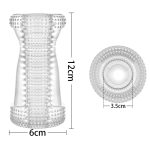 Clear Dual Tunnel Male Masturbator - Image 4