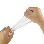 Clear Dual Tunnel Male Masturbator - Image 5