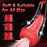 Powerful Sucking & Vibrating Heating Masturbator - Image 4