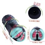 Black Python Pocket Vagina Stroker - A - Image 3