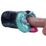 Black Python Pocket Vagina Stroker - C - Image 8