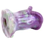 Hollow Tunnel Butt Plug & Pocket Stroker - Hot Lips - Image 2