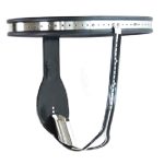 T Stainless Steel Premium Male Chastity Belt - Image 5