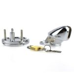 Steel Male Padlock CB6000S Chastity Cage Device - Small - Image 3