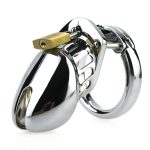 Steel Male Padlock CB6000S Chastity Cage Device - Small - Image 4
