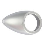 Chrome Plated Teardrop Cock Ring - Image 3