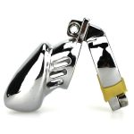 Male Locking Chastity Cock Cage Device - Image 6