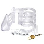 CB 6000S Male Chastity Device Clear - Image 4