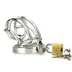 Stainless Steel Chastity Device - Image 9