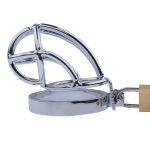 Stainless Steel Chastity Device - Image 4