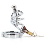Master Series Asylum 4 Stainless Steel Chastity Cage - Image 6