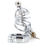 Master Series Asylum 4 Stainless Steel Chastity Cage - Image 11