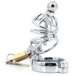 Master Series Asylum 4 Stainless Steel Chastity Cage - Image 2