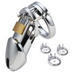 Steel Male Padlock CB6000 Chastity Cage Device - Big - Image 6