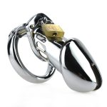 Steel Male Padlock CB6000 Chastity Cage Device - Big - Image 2