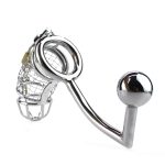 Master Series Deluxe Chastity Cage With Anal Intruder - Image 2